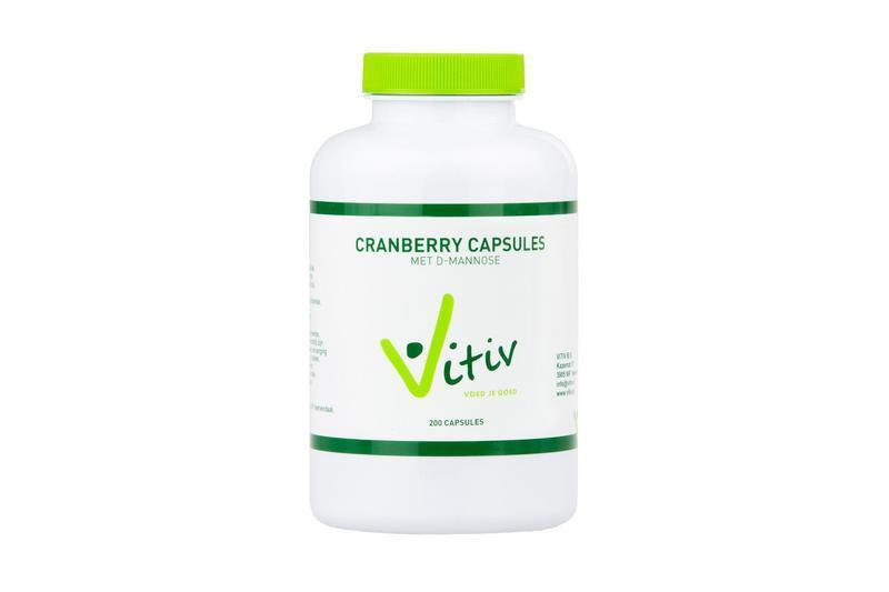 Vitiv Cranberry d-mannose 200 Capsules