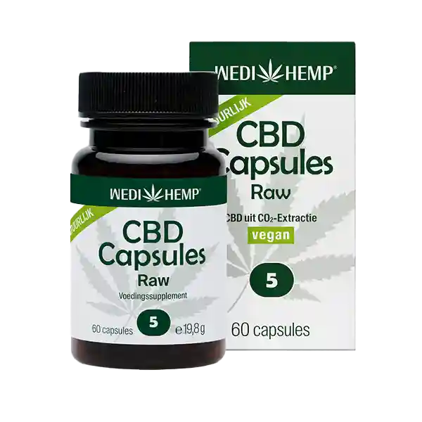 Medihemp CBD Olie Capsules (5%) Bio | 