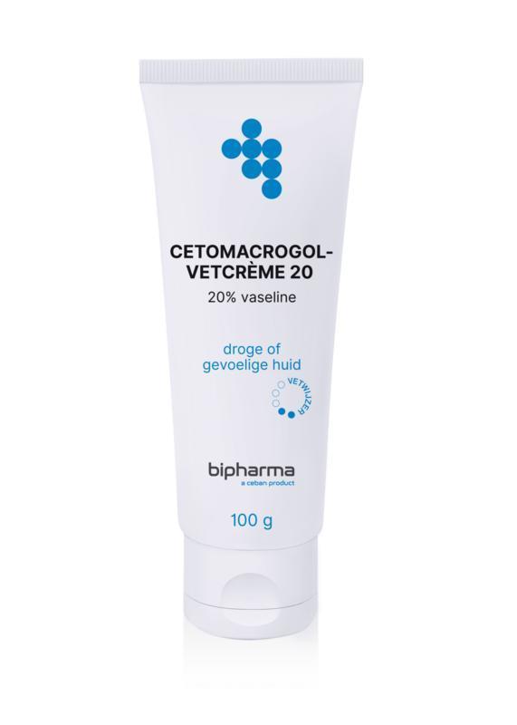 Bipharma Cetomacrogol-vetcrème 20 losse tube 100 Gram