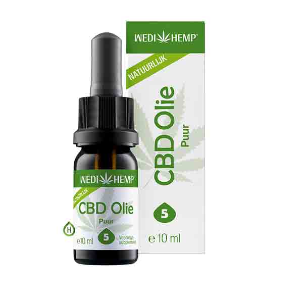 Wedihemp / Medihemp CBD Olie Puur (5%) – 10ML | 