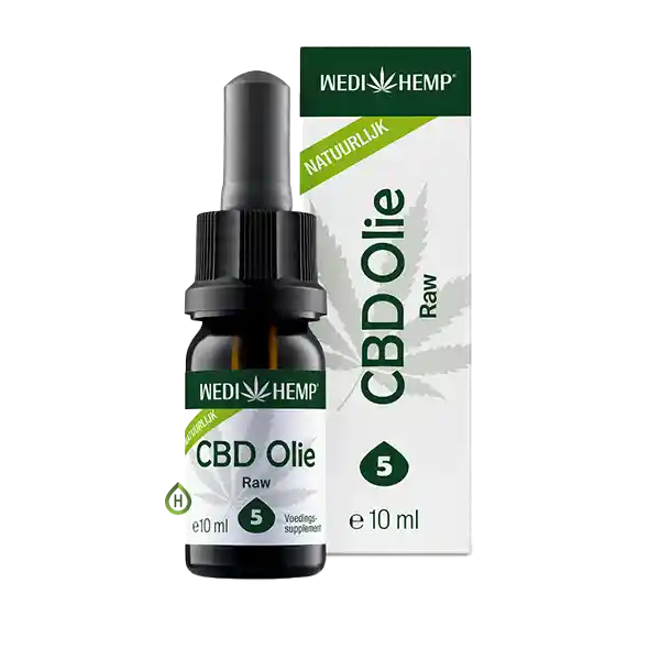 Wedihemp / Medihemp Raw CBD Olie (5%) – 10ML | 