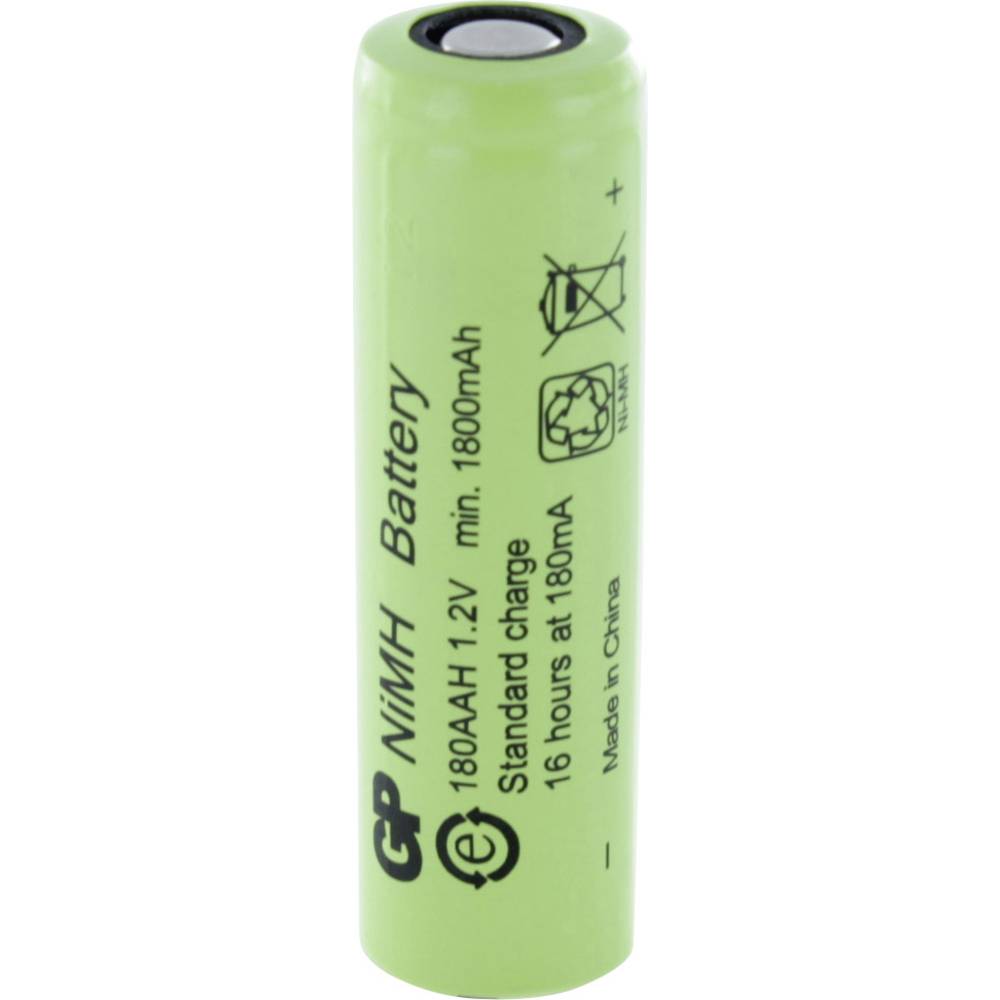 GP IND180AAHB Oplaadbare AA batterij (penlite) NiMH 1800 mAh 1.2 V 1 stuk(s)
