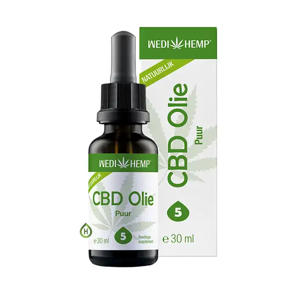 Wedihemp / Medihemp CBD Olie Puur (5%) – 30ML | 