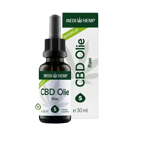 Wedihemp / Medihemp Raw CBD Olie (5%) – 30ML | 