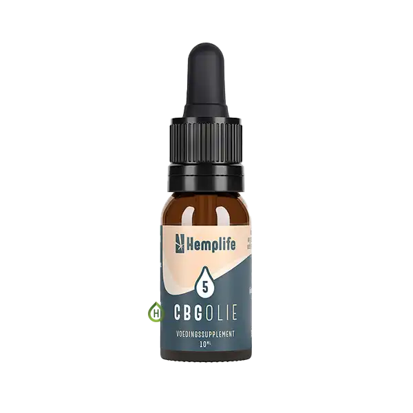 Hemplife Raw CBG Olie (5%) - 10ML | 