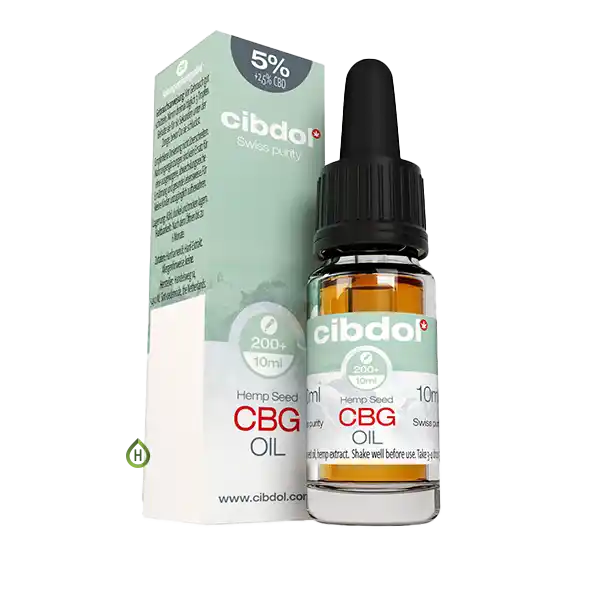Cibdol CBG Olie (5%) - 10ML | 