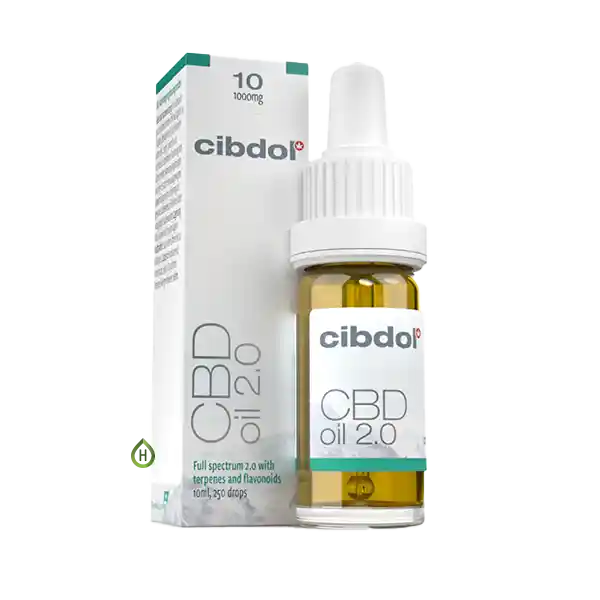 Cibdol Raw CBD Olie 2.0 (10%) – 10ML | 
