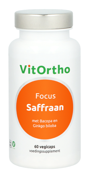 VitOrtho Saffraan Focus Capsules