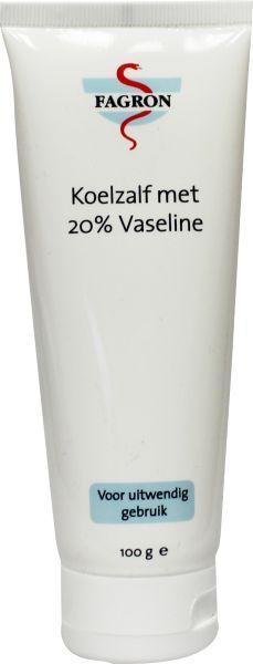 Fagron Koelzalf met 20% vaseline 100 Gram