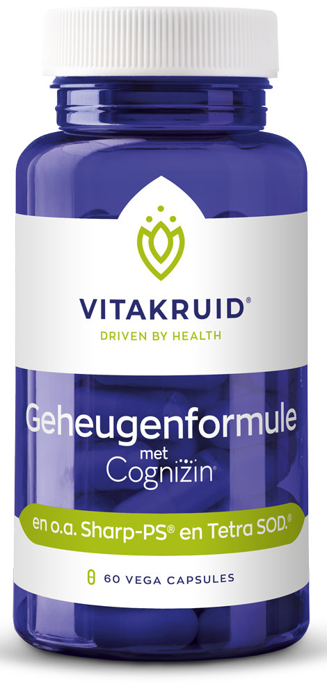 Vitakruid Geheugenformule oa Bacopa monnieri Citicoline OPC