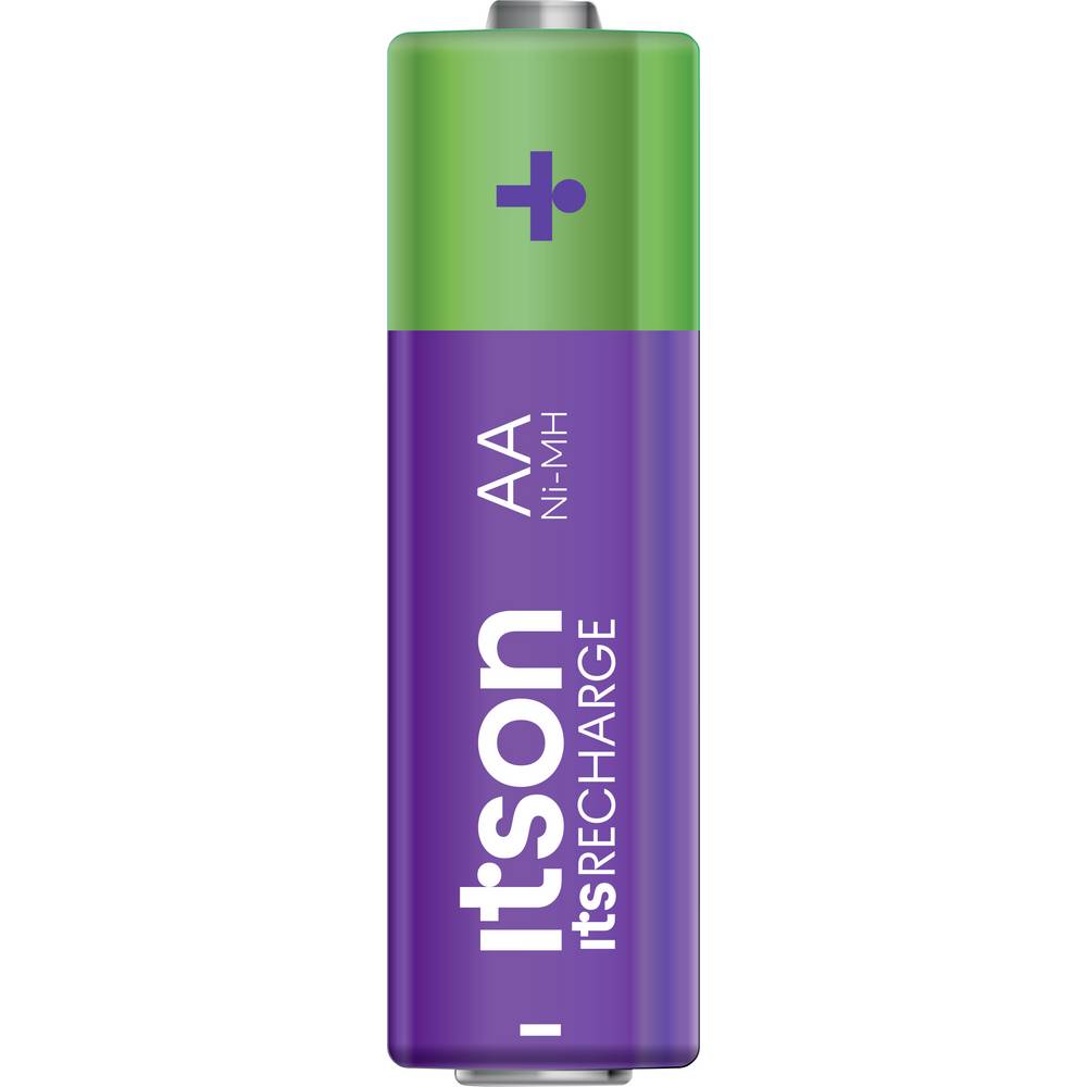 Itson itsRECHARGE Oplaadbare AA batterij (penlite) NiMH 1.2 V 8 stuk(s)