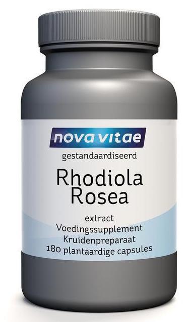 Nova Vitae Rhodiola Rosea Extract Capsules 180st