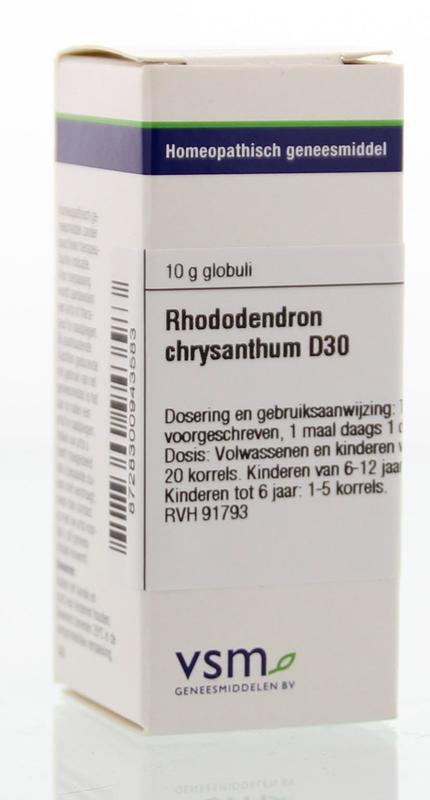 VSM Rhododendron chrysanthum d30 10g