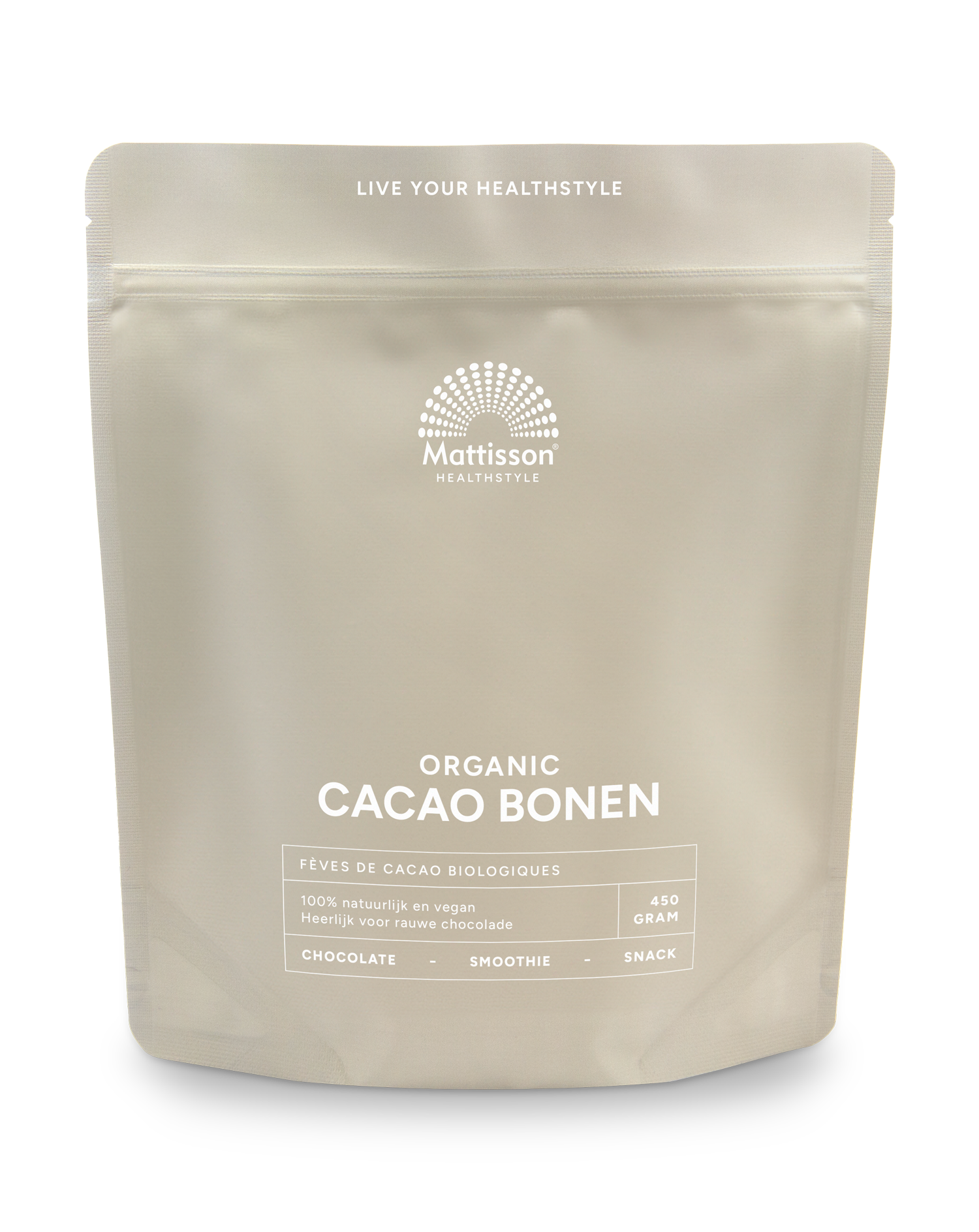 Mattisson HealthStyle Biologische Cacao Bonen Raw