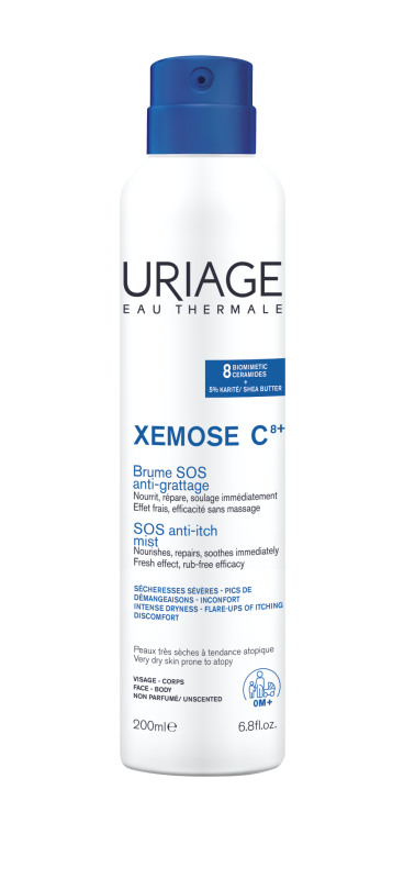 Uriage Xémose c8+ sos-nevel tegen krabben 200 ml