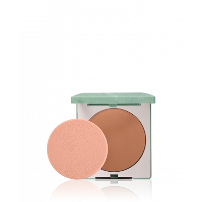 Clinique Compact Veelzijdig Poeder Matterend Langhoudend Olievrij  - Stay-matte Sheer Pressed Powder Compact, Veelzijdig Poeder - Matterend, Langhoudend & Olievrij 04 Stay Honey