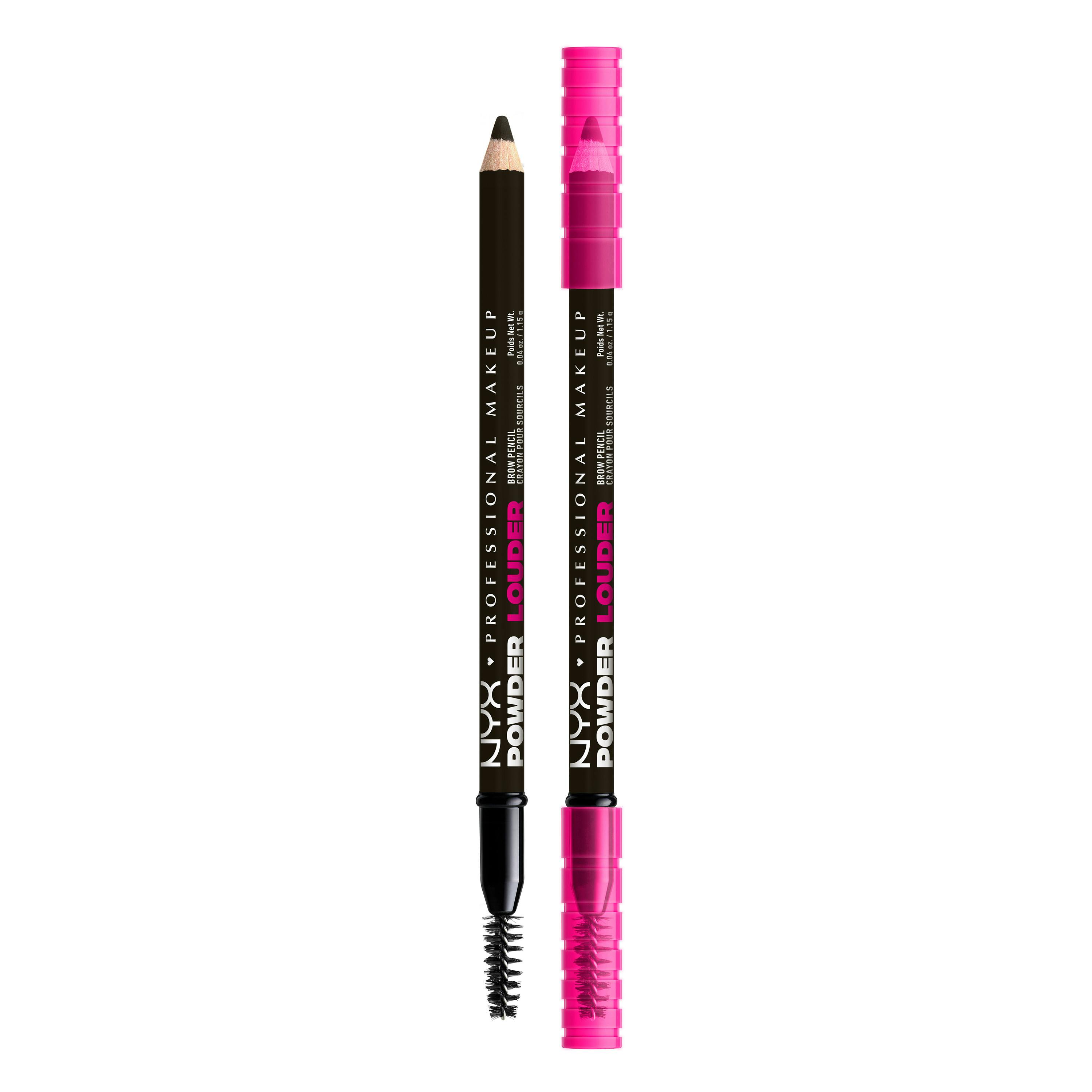 NYX Powder Louder Browpen 09 Black 1 st