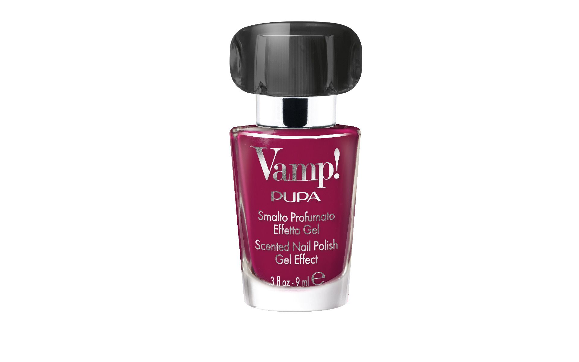 Pupa Milano Vamp! Scented Nail Polish Gel Effect 317-Hypnotic Cherry 9ml