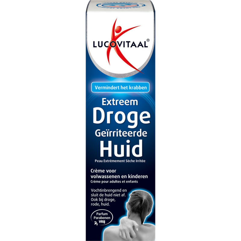 Lucovitaal Extreem droge geïrriteerde huid crème 50 ML