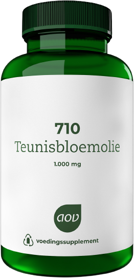 AOV 710 teunisbloemolie 1000 mg 60 capsules