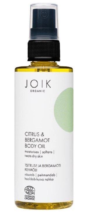 Joik Citrus & bergamot body oil 100ml