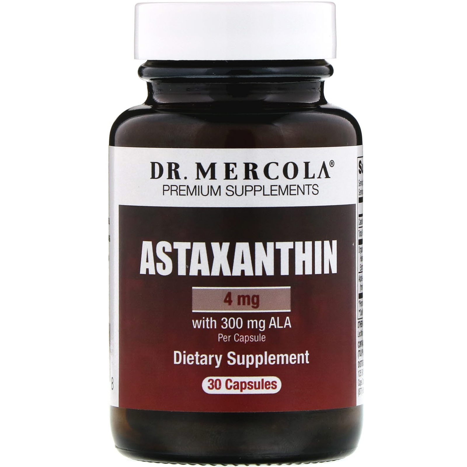 Dr. Mercola Astaxanthine (30 Capsules) - 