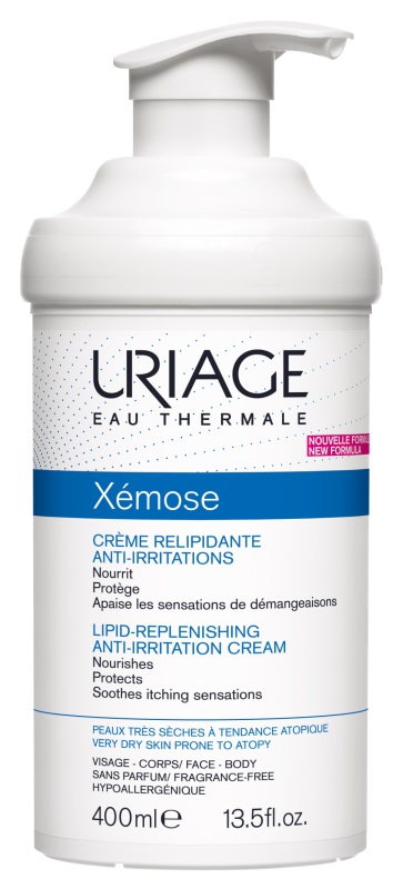 Uriage Xémose c8+ vetinbrengende crème tegen jeuk 400ml