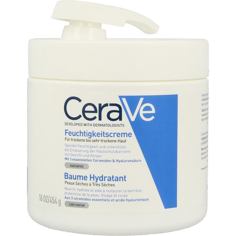 CeraVe Hydraterende crème pomp 454 Gram