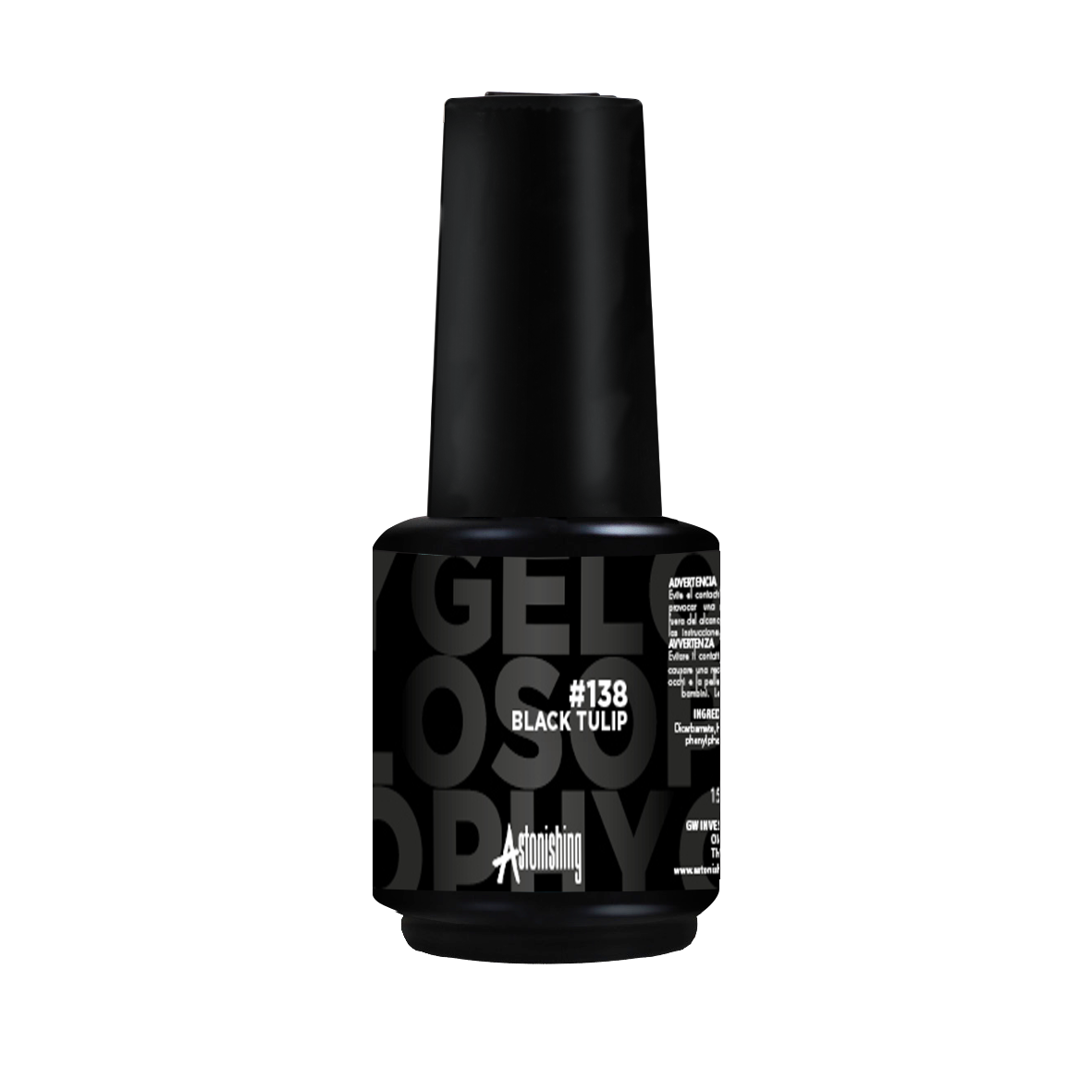 Kapperskorting Astonishing Gelosophy #138 Black Tulip 15ml