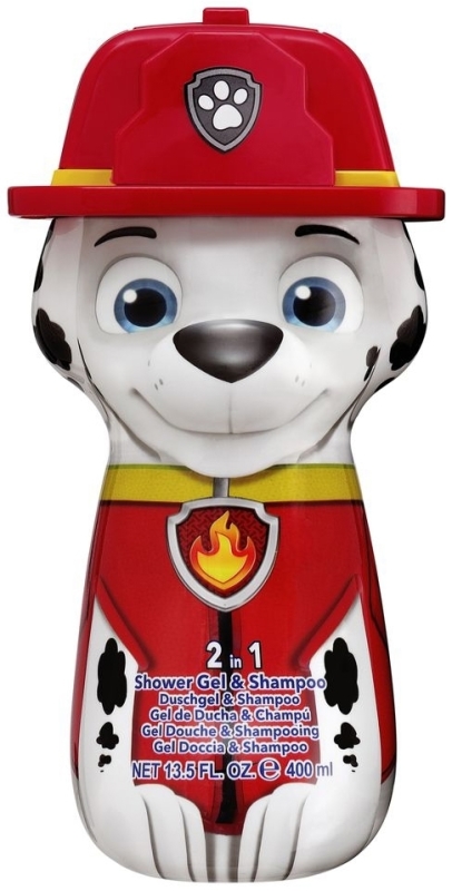 Paw patrol Shower gel & shampoo 2d marshall 400 ML