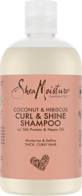 Shea moisture Curl & shine shampoo coconut & hibiscus 384 ML