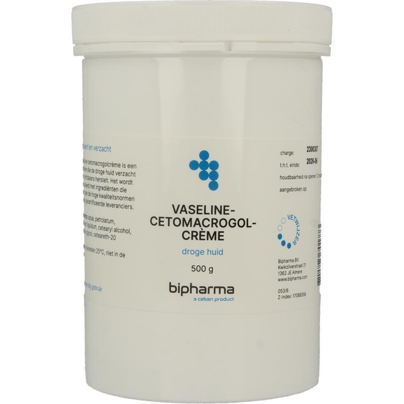 Bipharma Vaselinecetomacrogolcrème 500 Gram