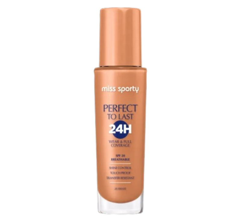 Miss Sporty Perfect to last 24h foundation 25 beige 30ML