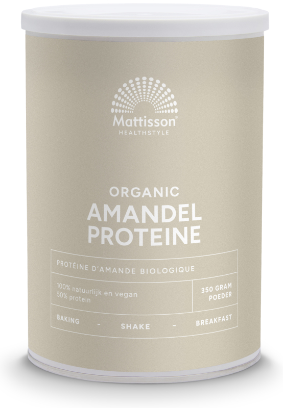 Mattisson Amandel proteine 50% bio 350g