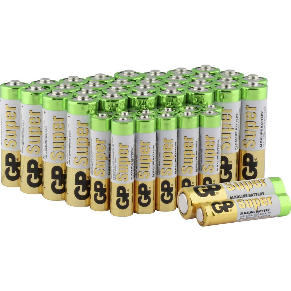 GP SUP15A24A904S44 Batterijset Alkaline 1.5 V 44 stuk(s)