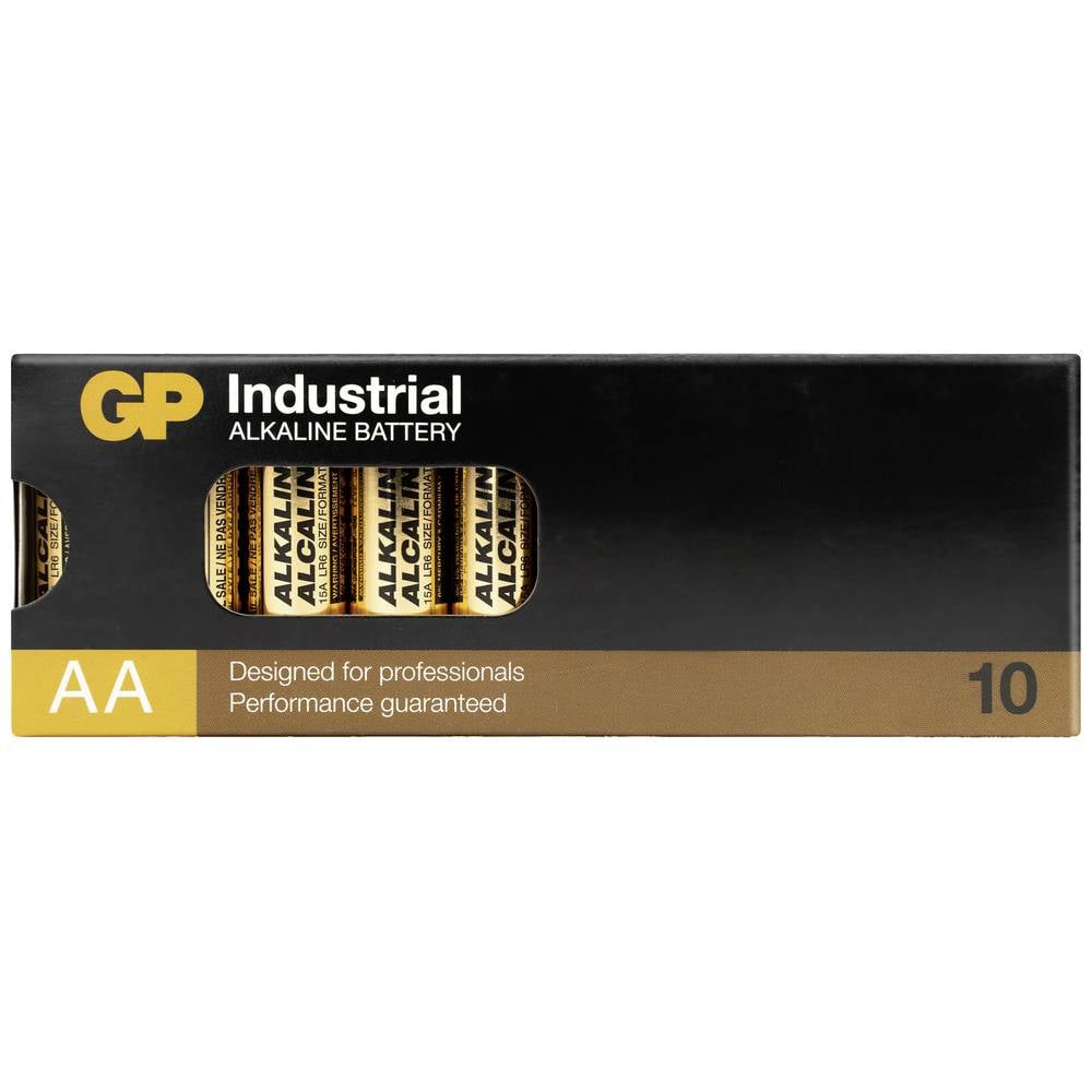 GP Industrial AA batterij (penlite) 1.5 V 10 stuk(s)