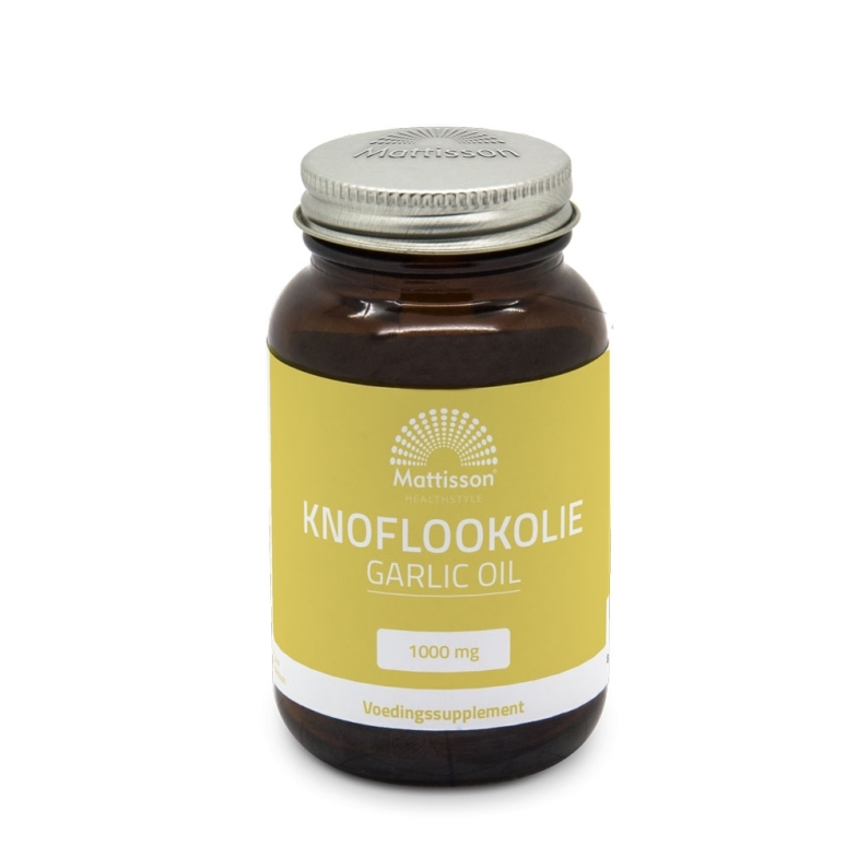 Mattisson HealthStyle Knoflookolie 1000mg Capsules