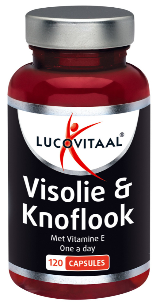 Lucovitaal Visolie & Knoflook Capsules