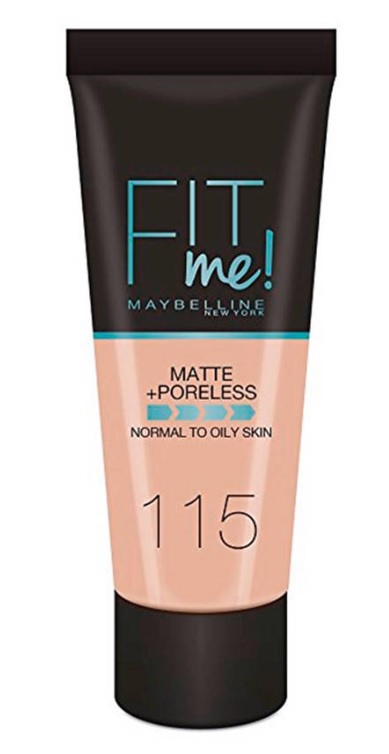 Maybelline Foundation matte fit me 115 1 stuk