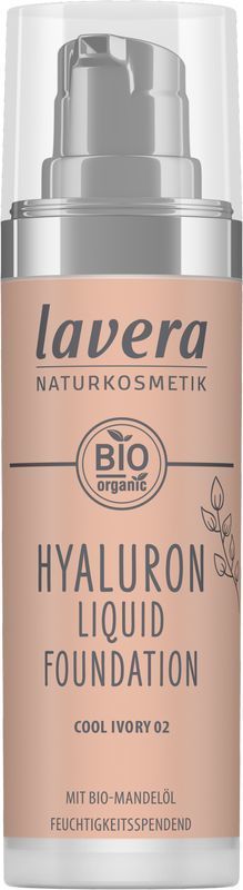 Lavera Hyaluron liquid foundation cool ivory 02 bio 30 ML