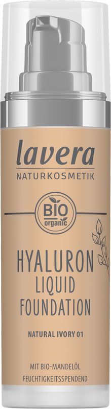 Lavera Hyaluron liquid foundation natural ivory 01 bio 30 ML