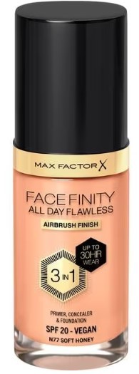 Max Factor Facefinity 3-in-1 foundation soft honey 30ML