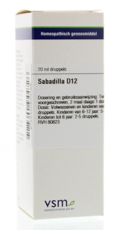 VSM Sabadilla d12 20ml