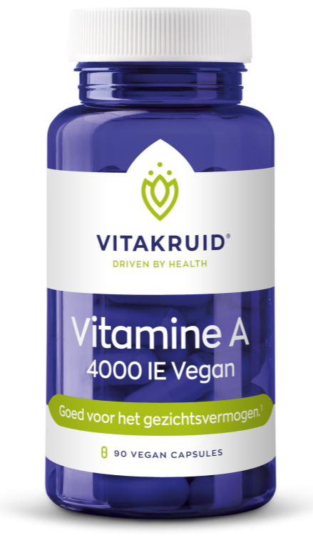 Vitakruid Vitamine A 4000 IE Vegan Capsules
