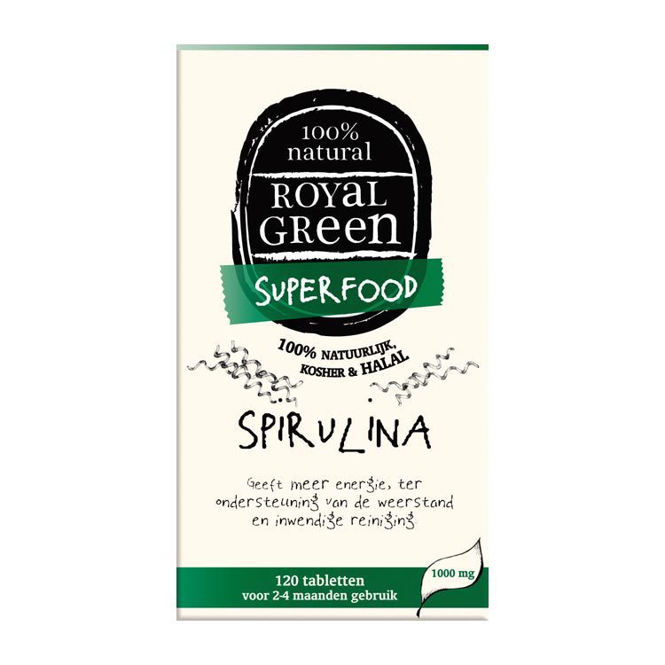 Royal Green Spirulina 120 tabletten