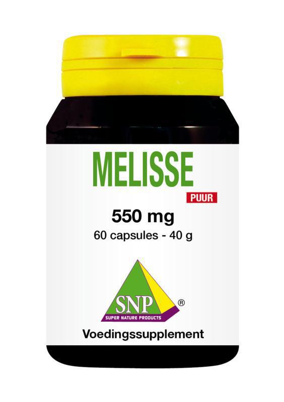 SNP Melisse 550 mg puur 60 Capsules