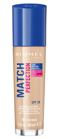 Rimmel London Match perfection foundation fair beige 30ML