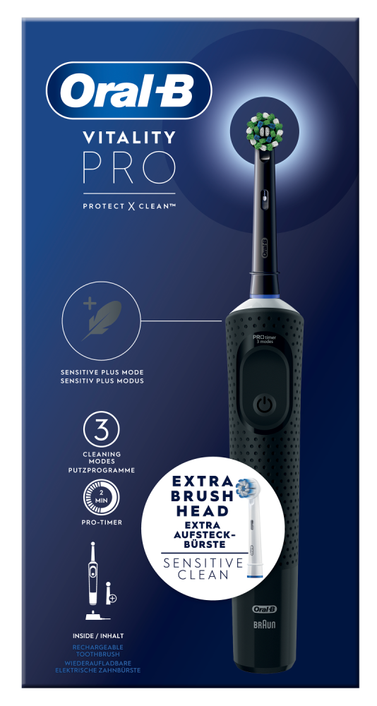 Oral-B Vitality Pro Elektrische Tandenborstel Zwart