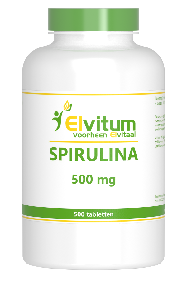 Elvitum Spirulina 500mg Tabletten
