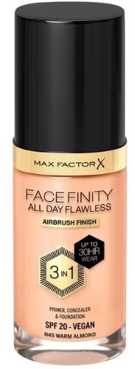 Max Factor Facefinity 3-in-1 foundation warm almond 30ML